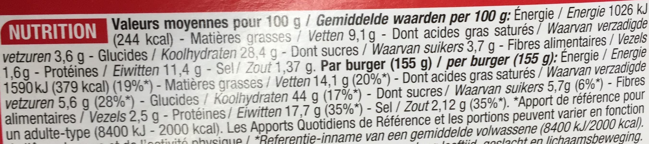 Cora Chicken Burger packshot