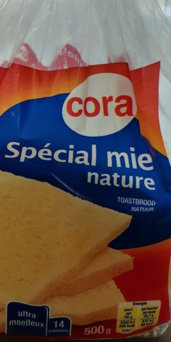 Cora Pain de mie nature packshot