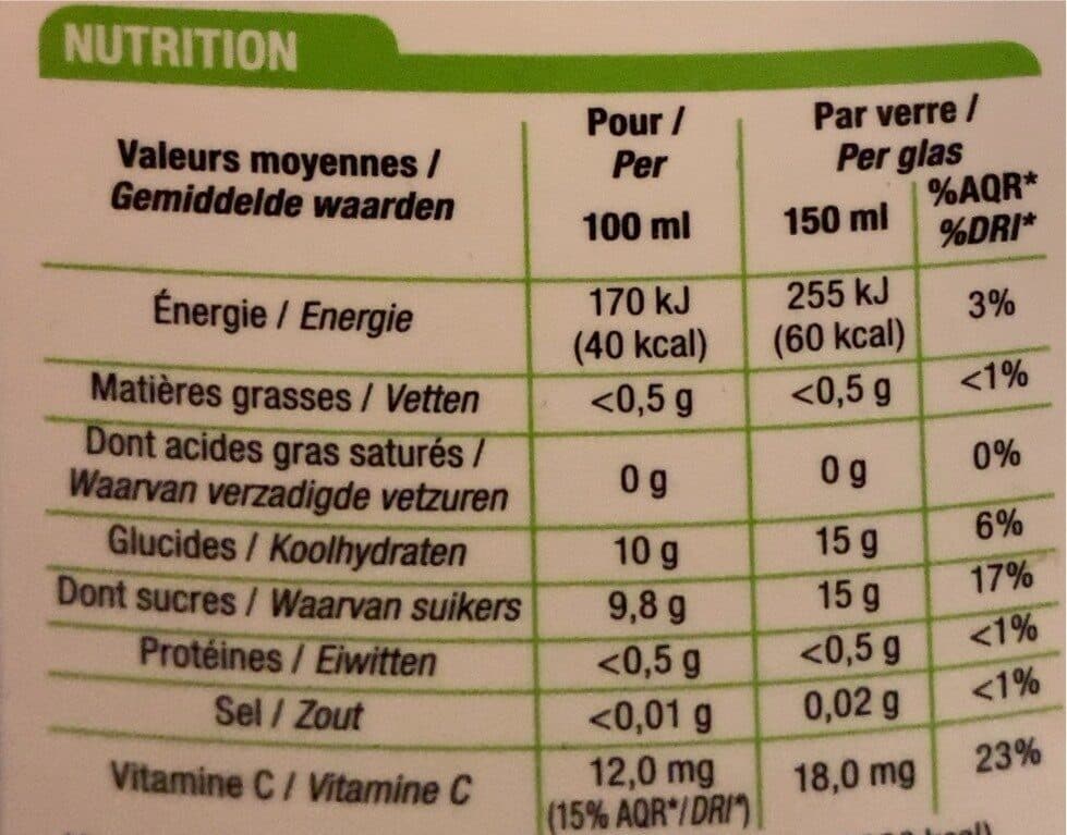 Cora Jus de Pomme packshot