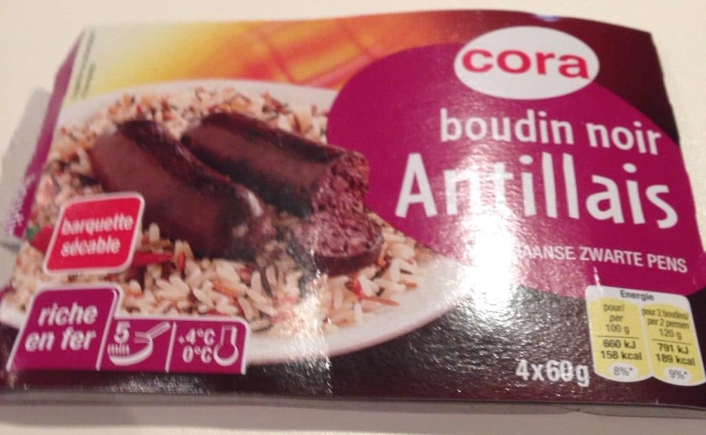 Cora Boudin noir antillais packshot