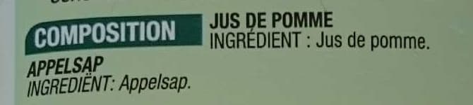 Cora 100 % pur jus Pomme packshot