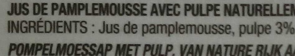 Cora 100% pur jus pamplemousse Floride packshot