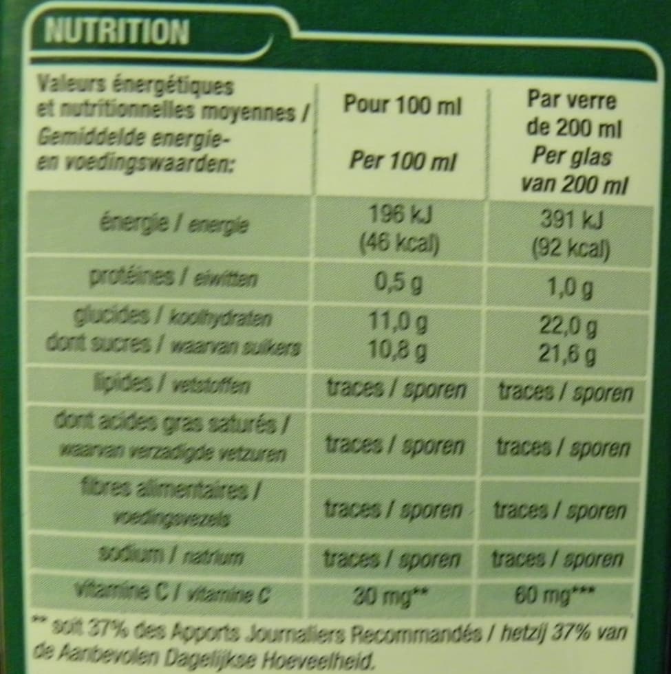 Cora 100 % pur jus 4 agrumes packshot
