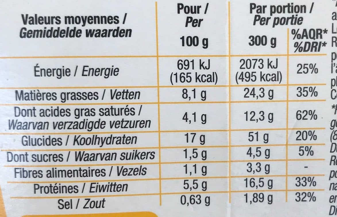 Cora Fusili festonate aux fromages packshot