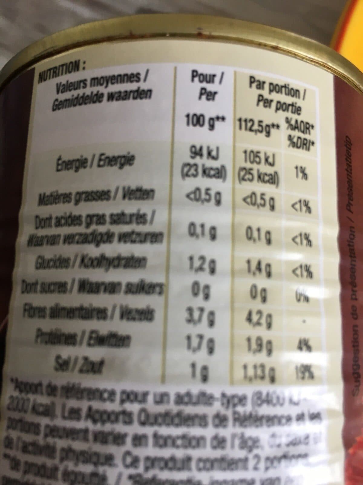 Cora Garniture Forestière 400g packshot