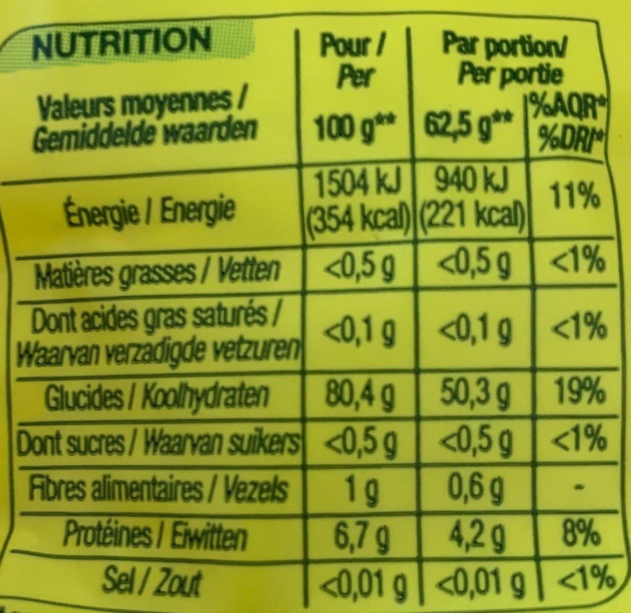Nature bio Riz Basmati packshot