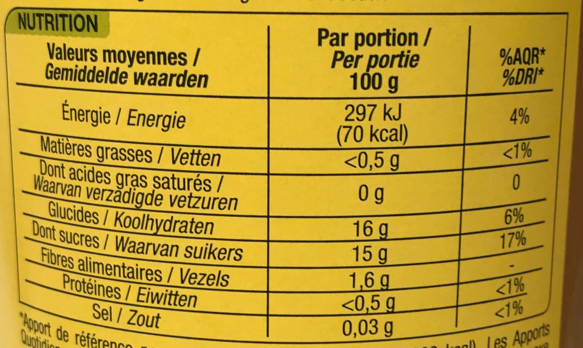 Cora Compote de pomme packshot