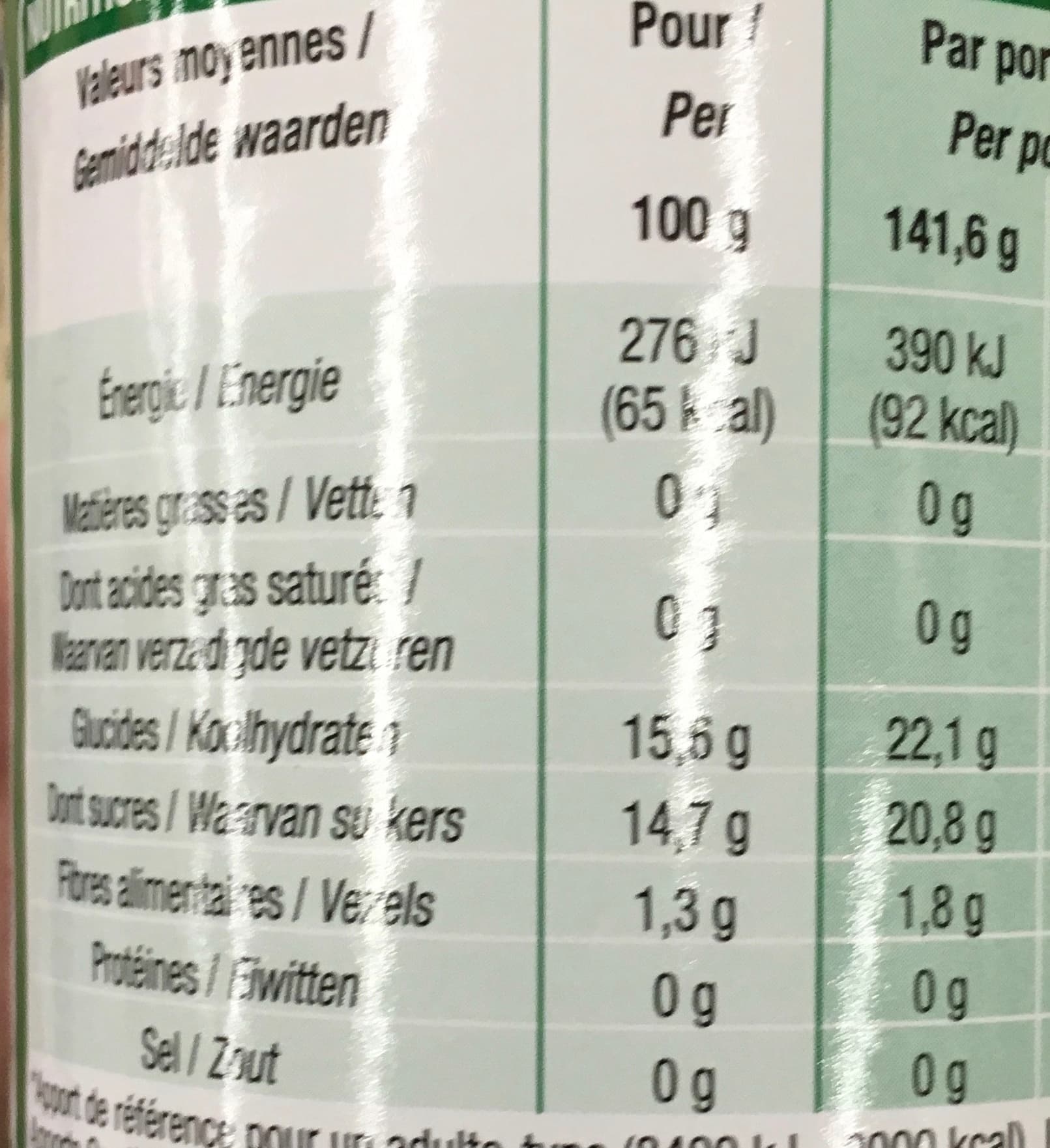 Cora Mangues en tranches au sirop léger packshot