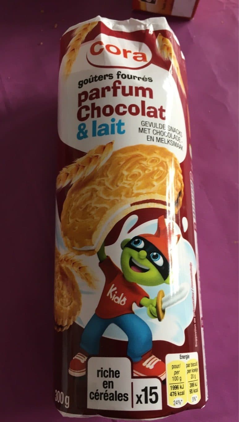 Cora Gouters Fourrés Parfums Chocolat Et Lait packshot