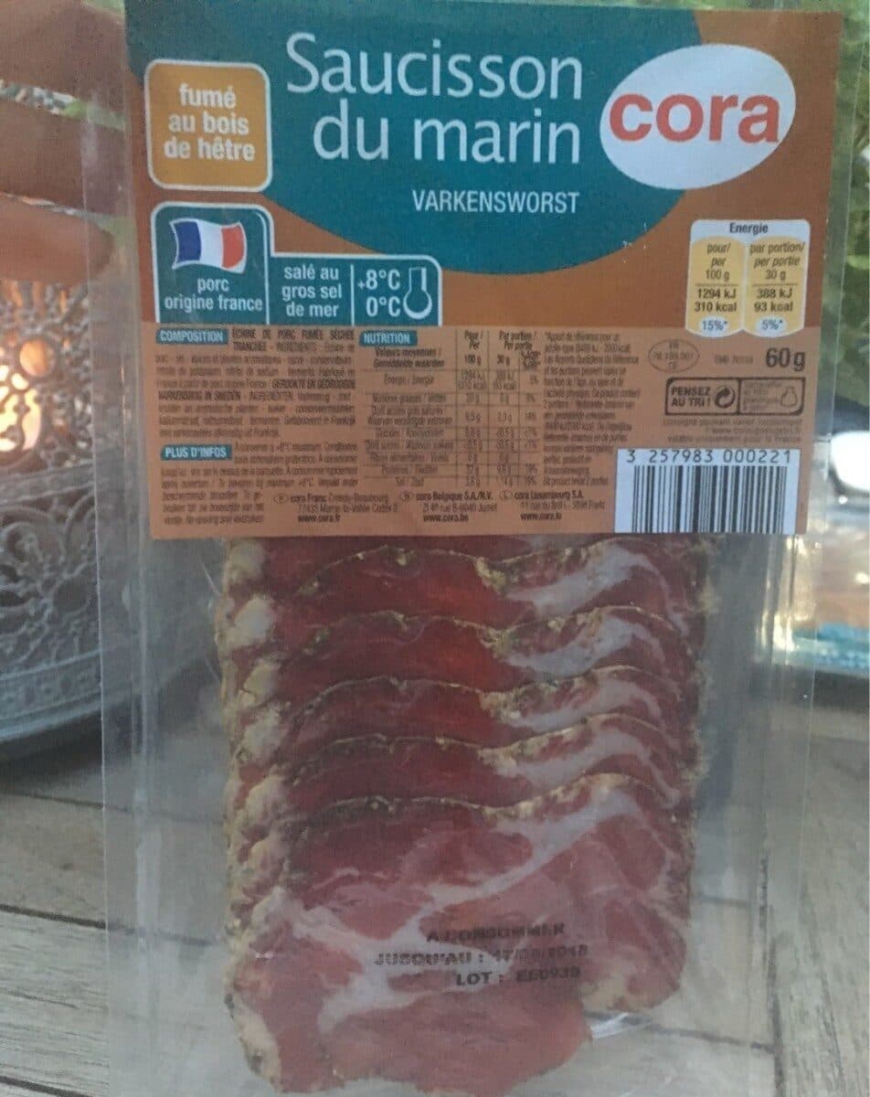 Cora Saucisson du marin packshot
