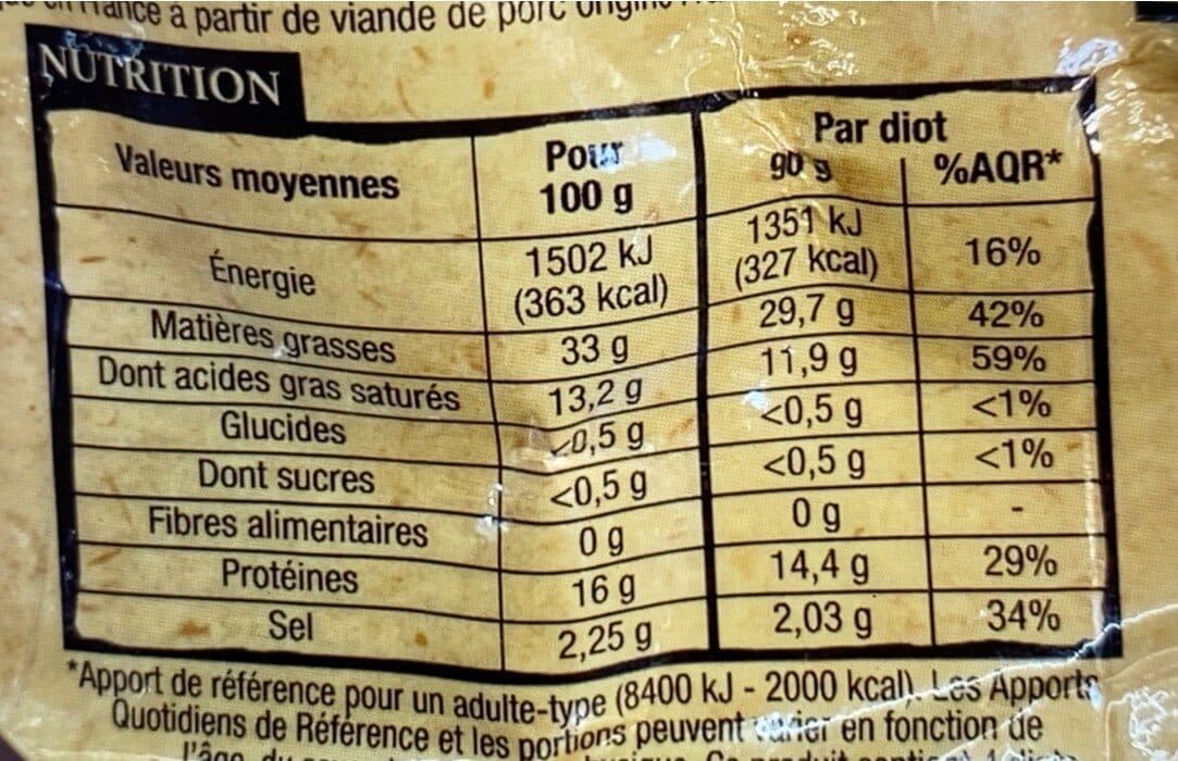 Patrimoine Gourmand Diots De Savoie packshot
