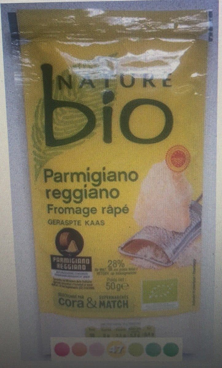 Nature Bio Fromage râpé packshot