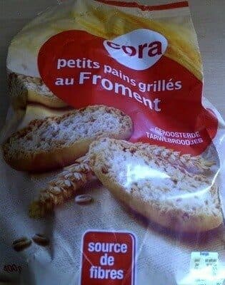 Cora Petits pains grillés au froment packshot
