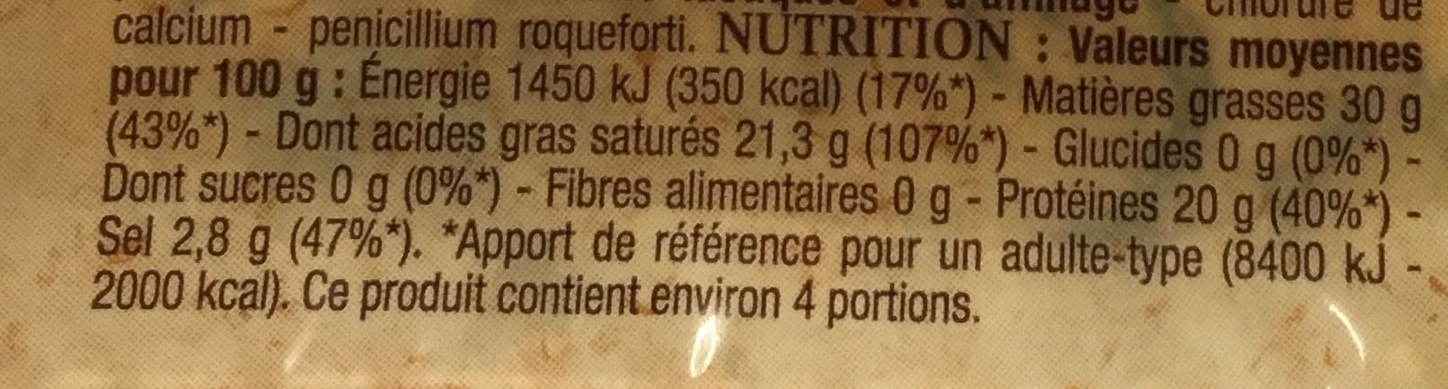 Patrimoine Gourmand Bleu d'Auvergne packshot