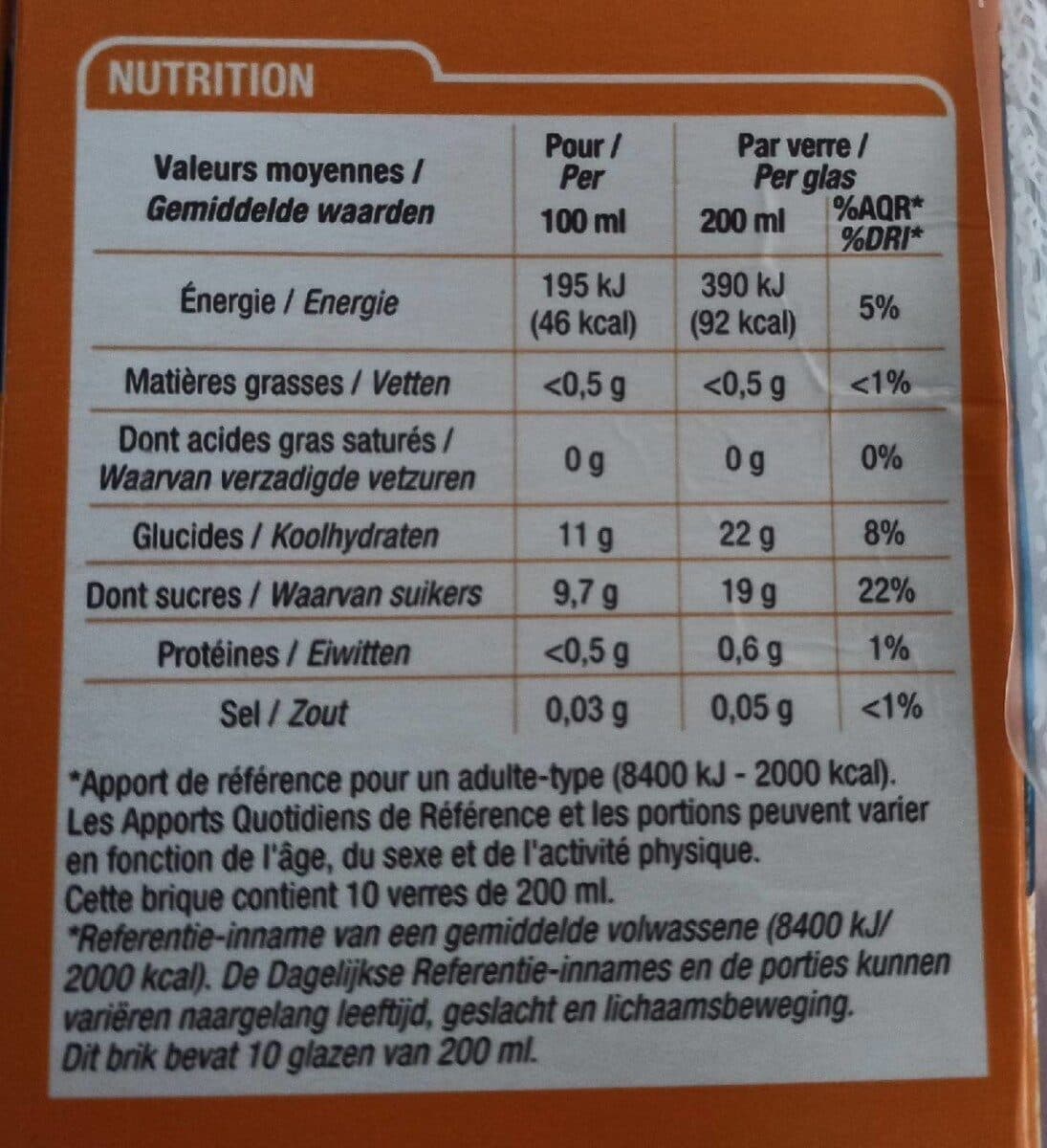 Cora Nectar d'orange (SINAASAPPEL) packshot
