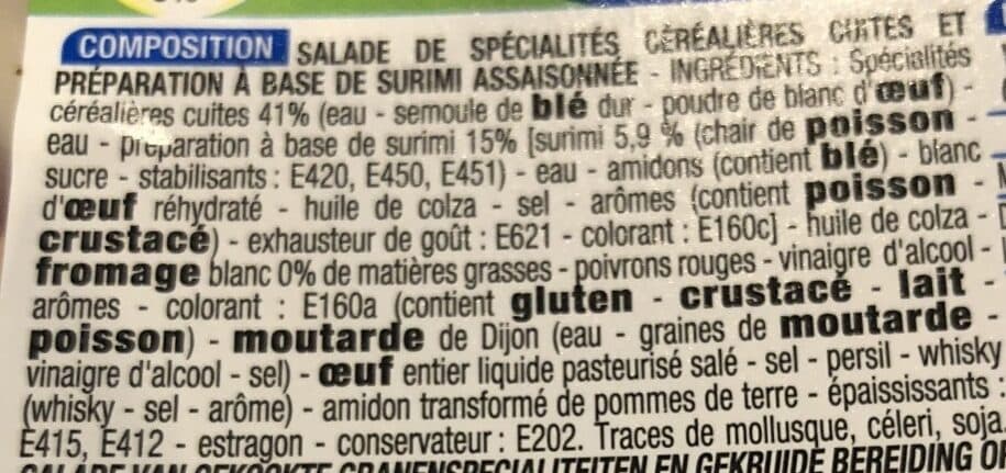 Cora Torti surimi packshot