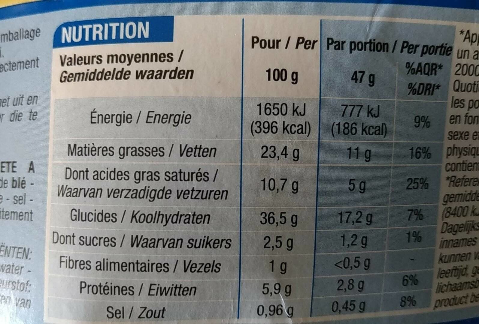Cora Pâte feuilletée épaisse packshot