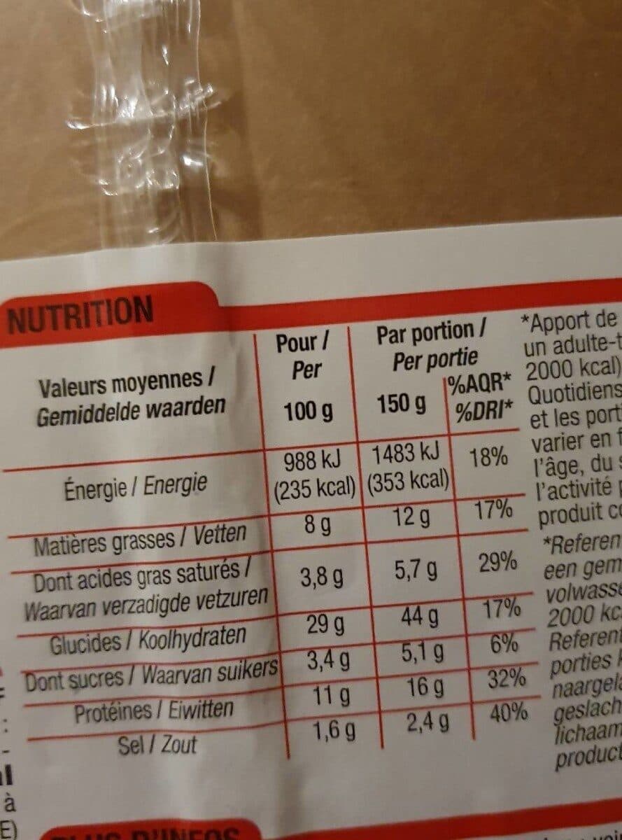 Cora Pizza bolognaise packshot