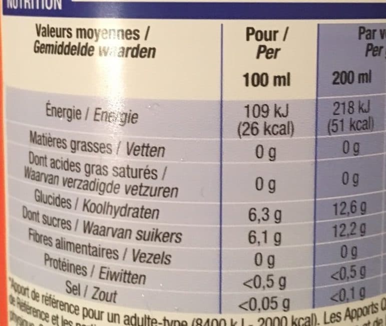 Cora thé glacé Pêche packshot