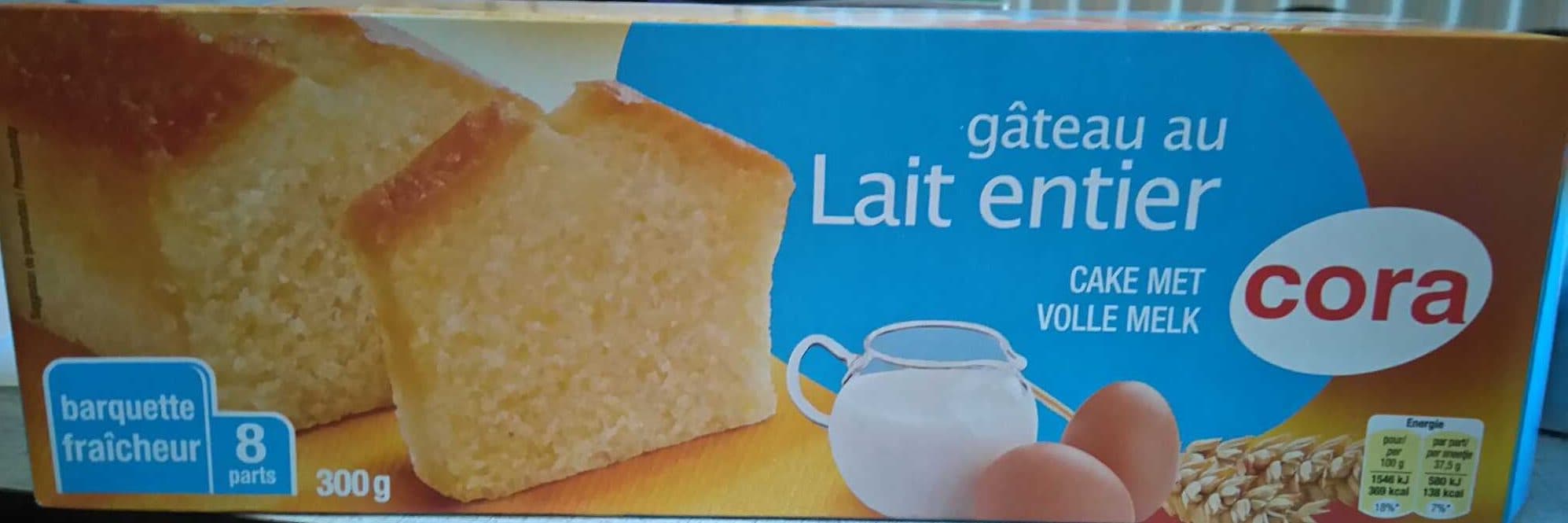 Cora Gâteau au lait entier packshot