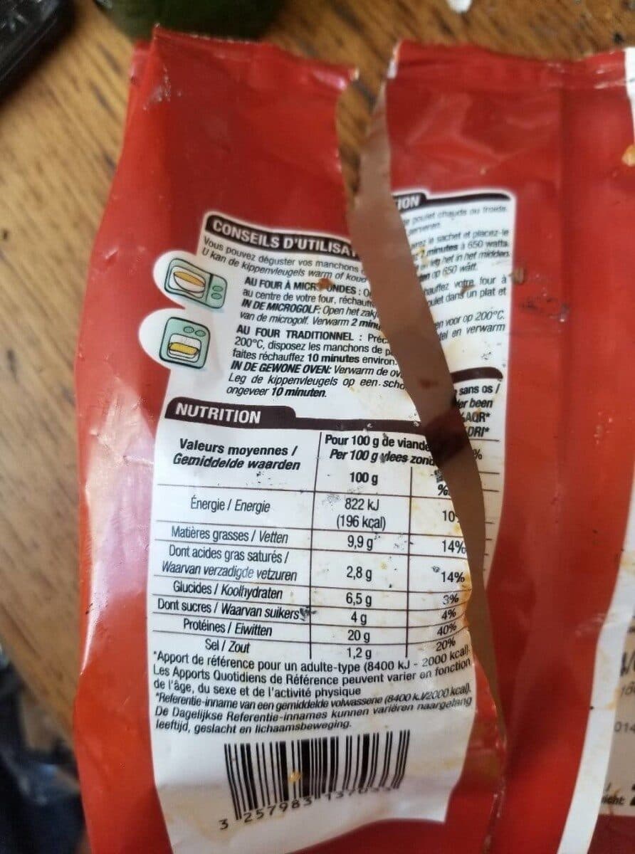 Cora Manchons de poulet rôtis - goût barbecue packshot