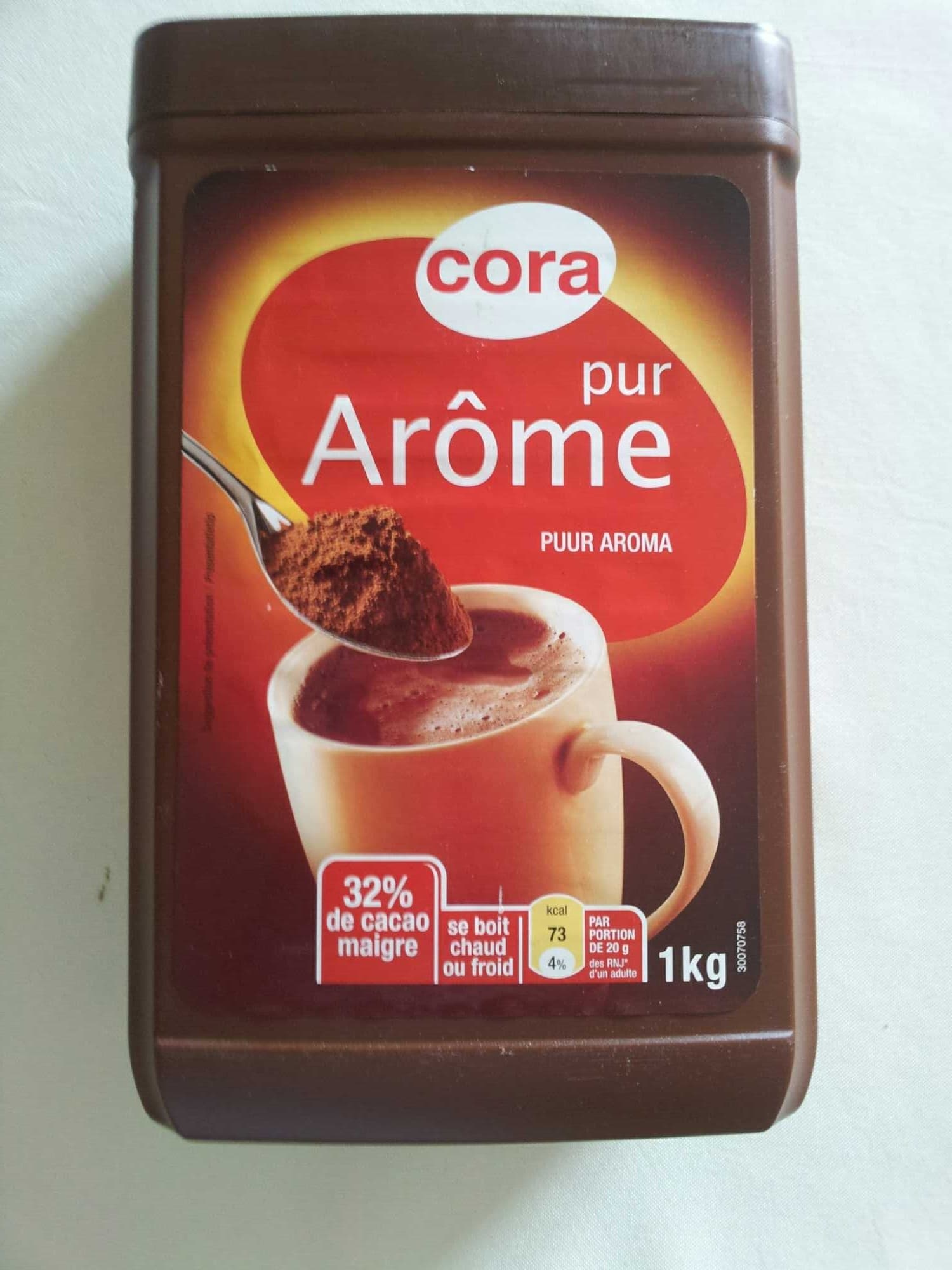 Cora Pur arôme packshot