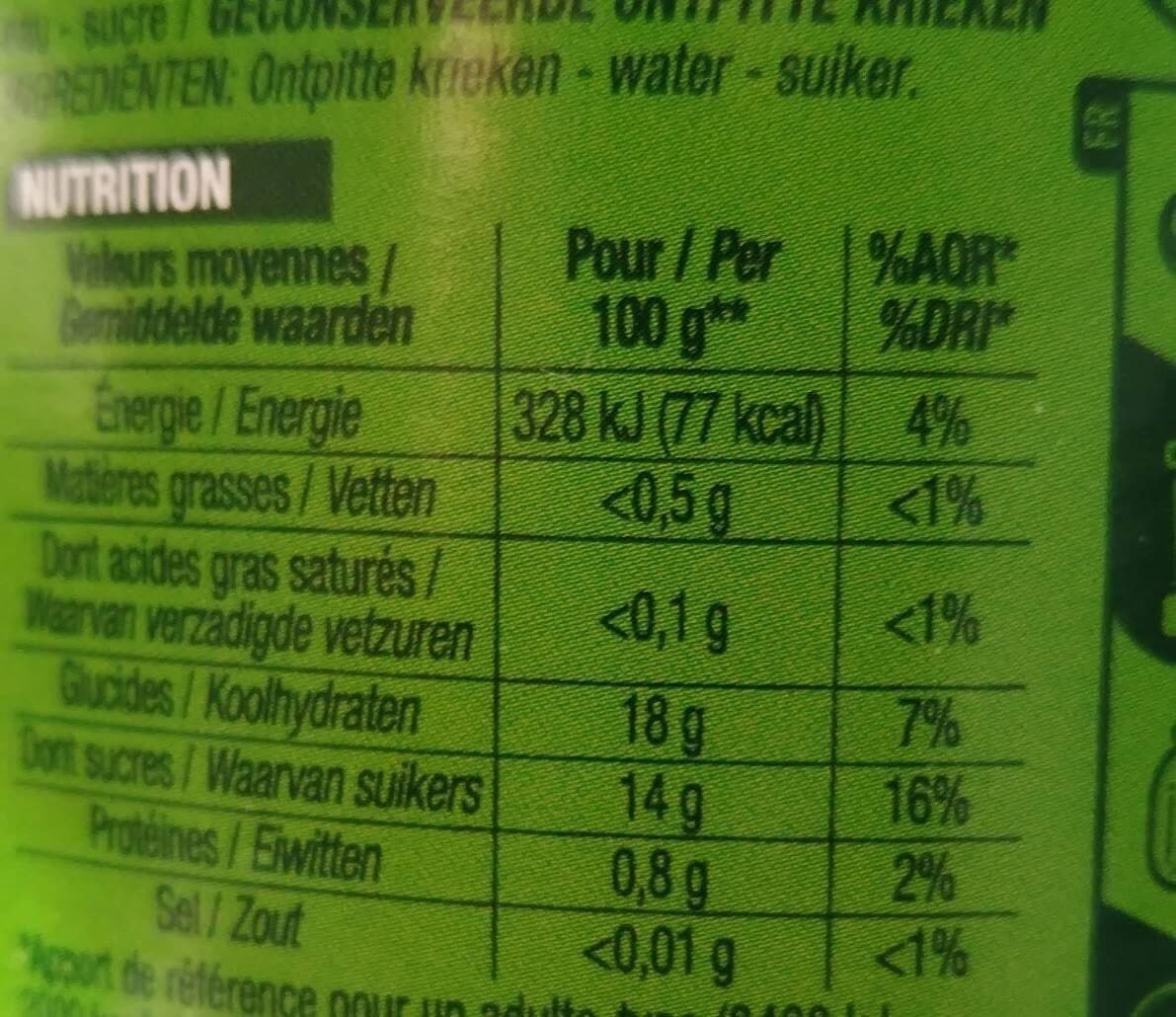 Cora Griottes dénoyautées au sirop 720g packshot