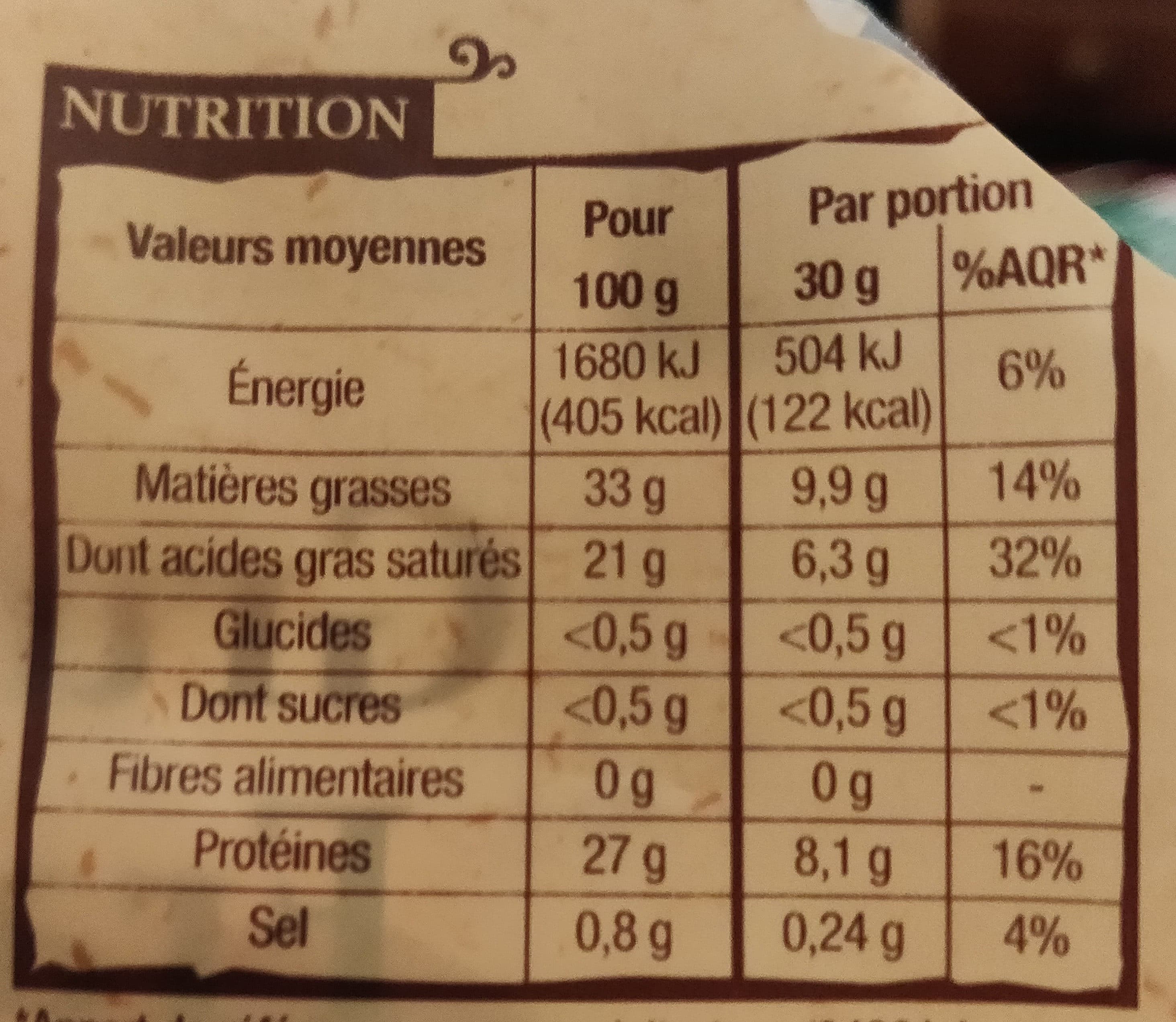 Patrimoine gourmand Gruyère Rapé Aop Au Lait Cru packshot