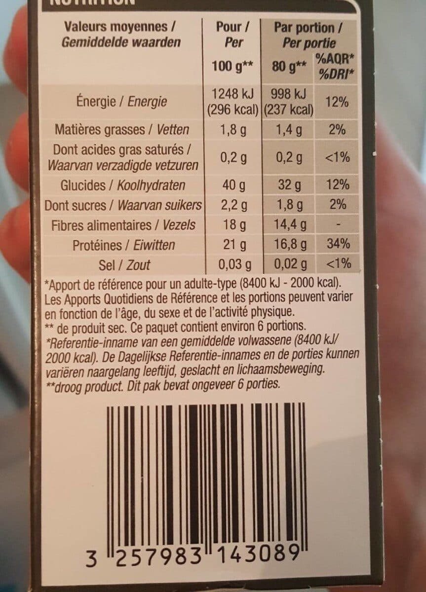 Cora Lingots Blancs packshot
