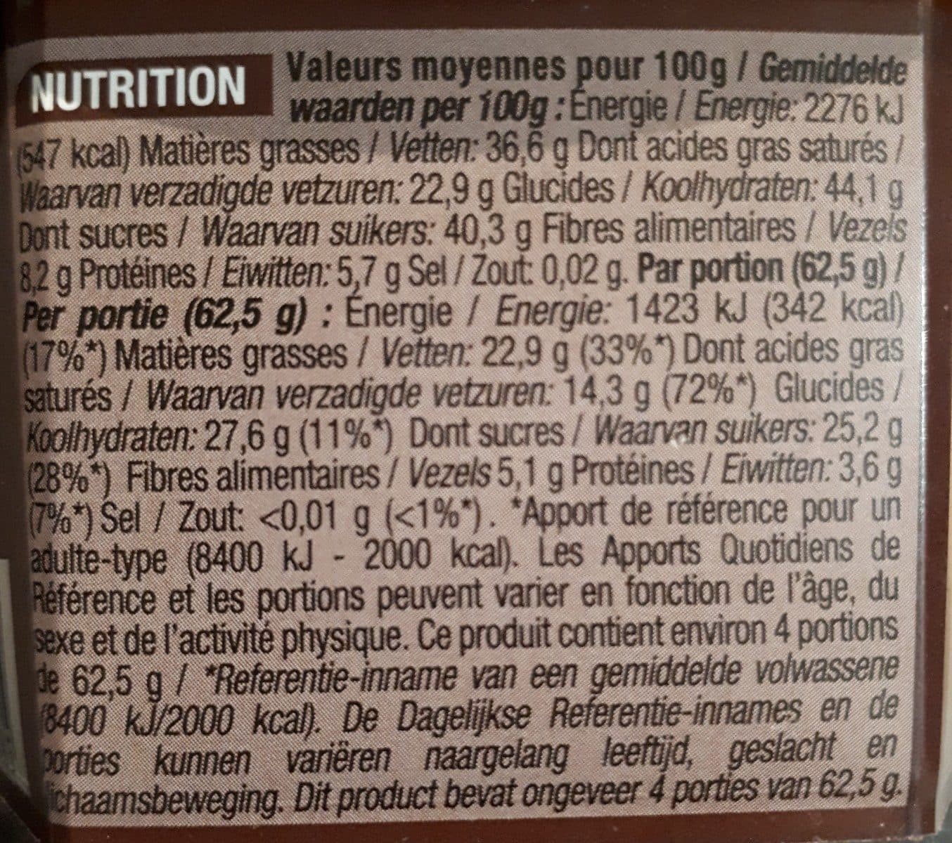 Cora Chocolat spécial fondue packshot