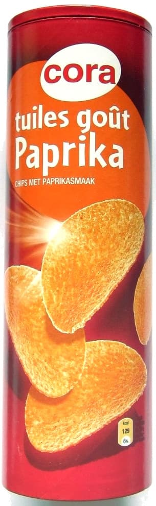 Cora Tuiles goût paprika packshot