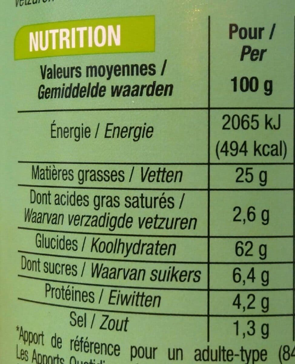 Cora Tuiles goût crème oignon packshot