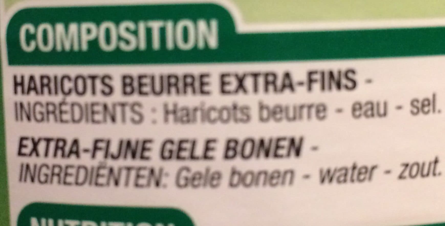 Cora Haricots beurre extra fins , 440g packshot