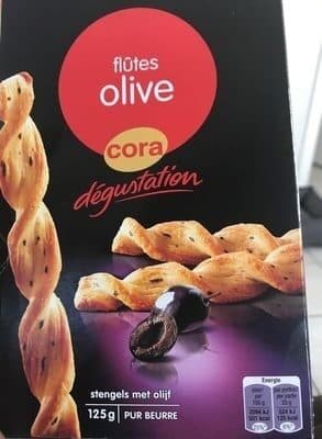 Cora Flutes olive packshot