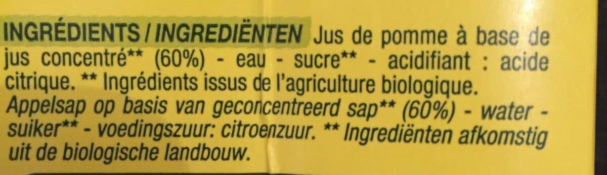 Nature bio Nectar Pomme packshot