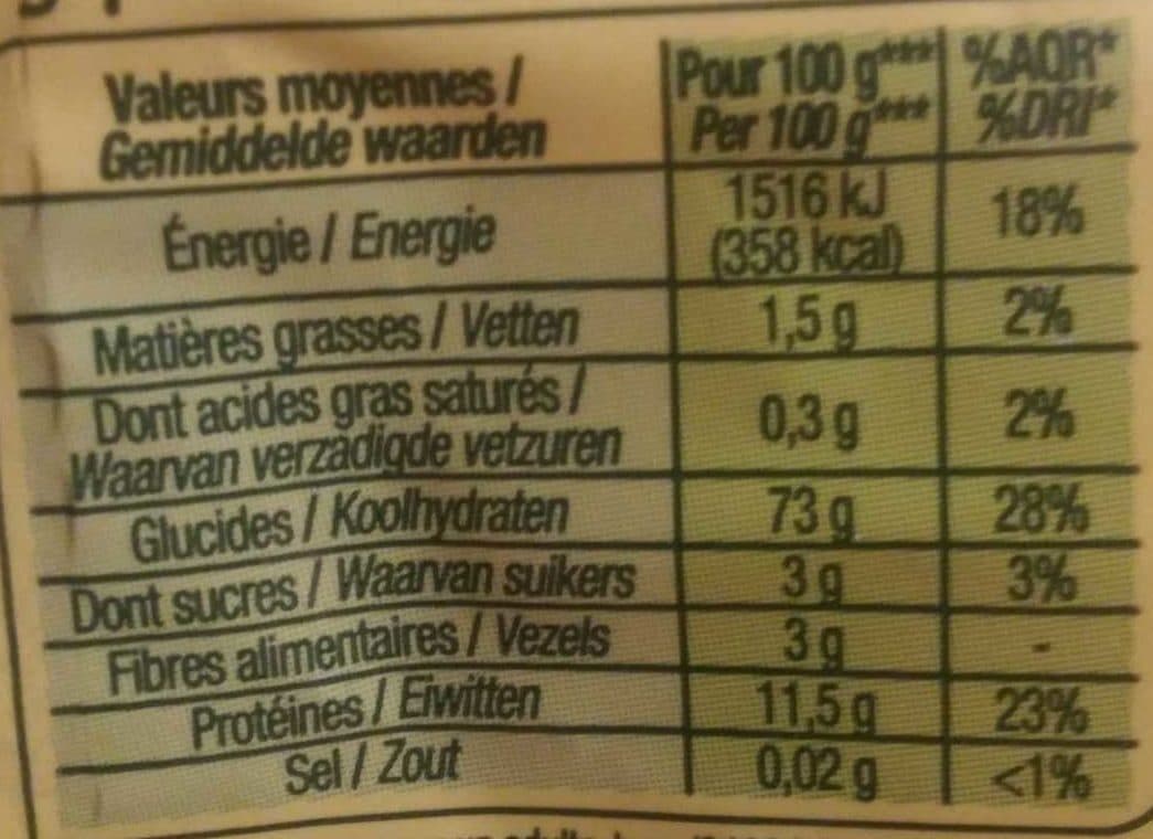 Cora & Match Penne Nature bio packshot