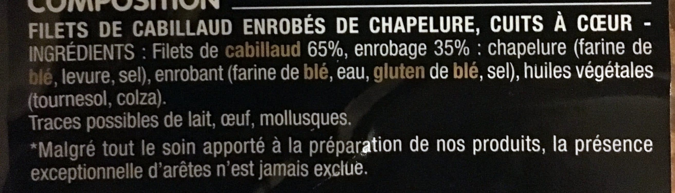 Cora Filet de Cabillaud Pané packshot