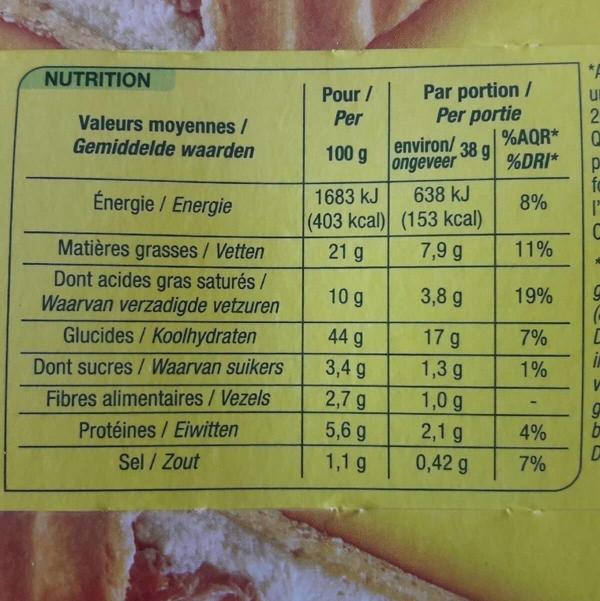Nature bio Pate brisee Bio packshot