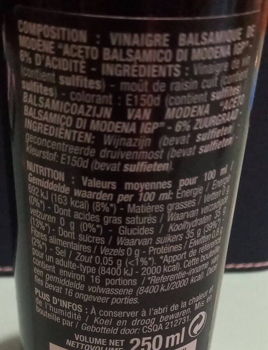Cora Aceto Balsamico packshot
