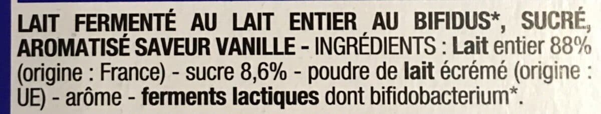 Cora Bifidus saveur Vanille packshot