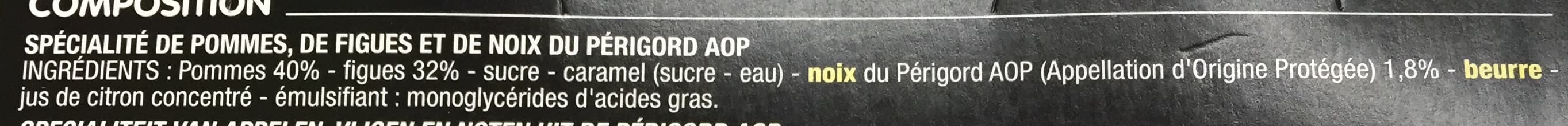 Cora Pomme Figue Noix cuit au chaudron packshot