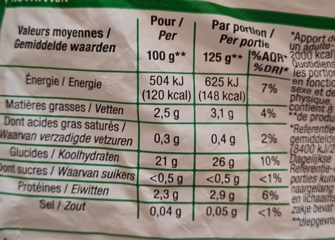 Cora Pommes frites campagnarde packshot