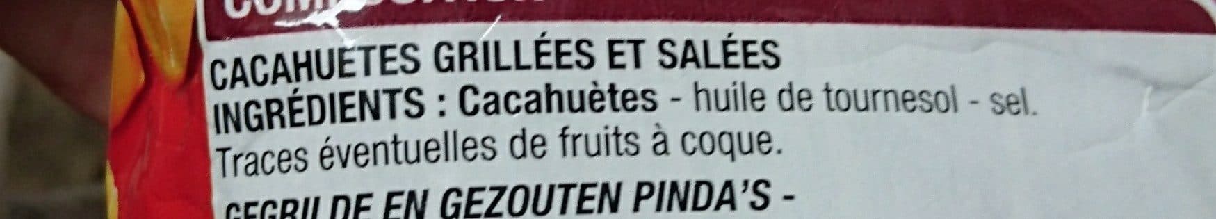 Cora Cacahuètes grillées et salées packshot