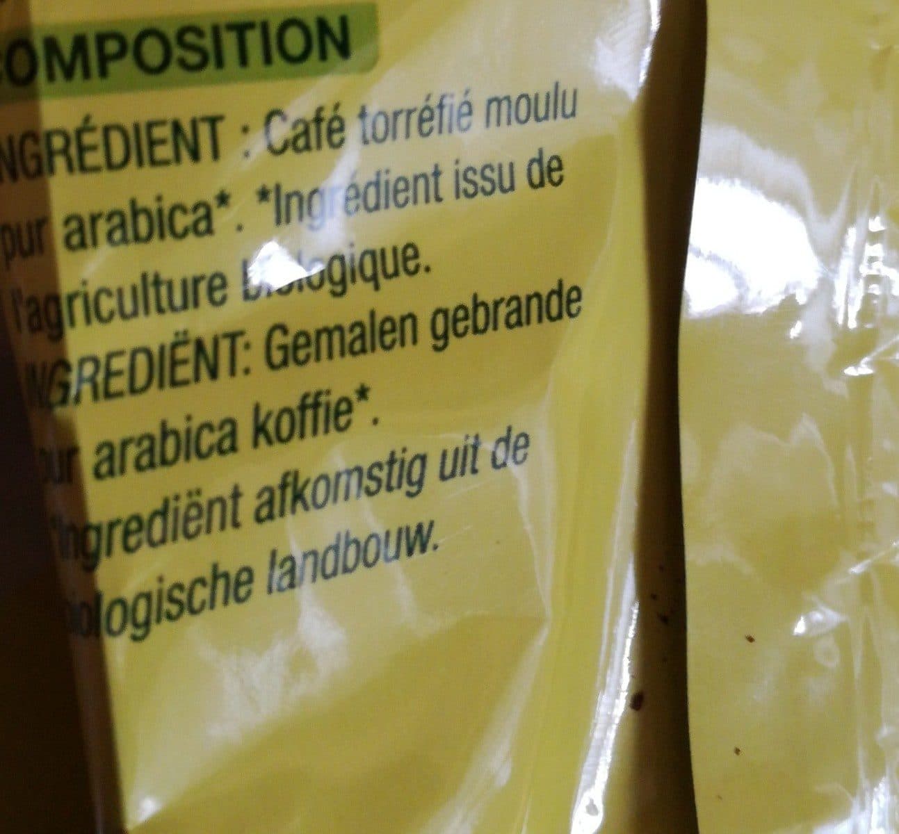 Nature Bio Pur arabica Honduras packshot