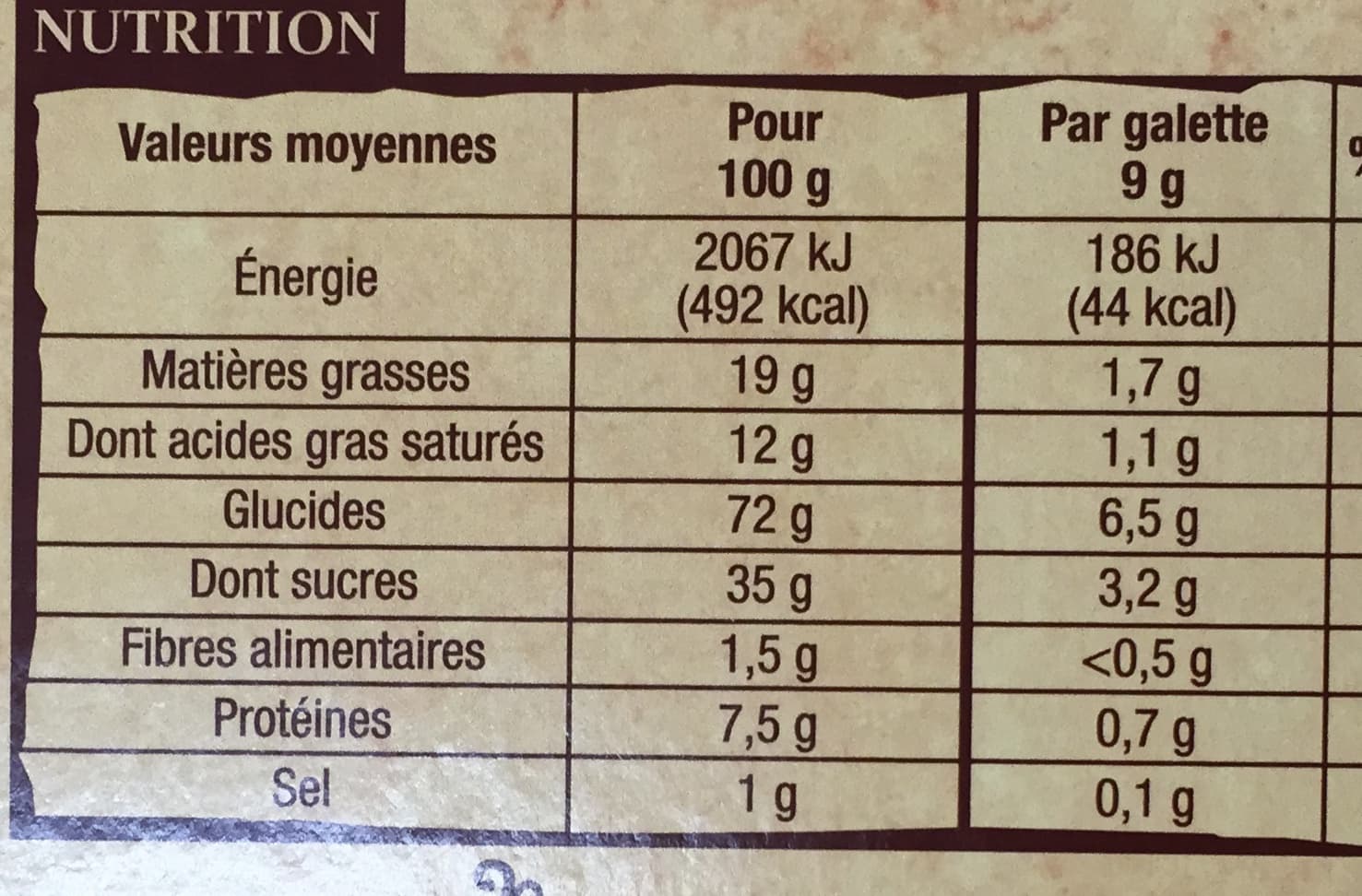 Patrimoine Gourmand Fines galettes flamandes pur beurre packshot