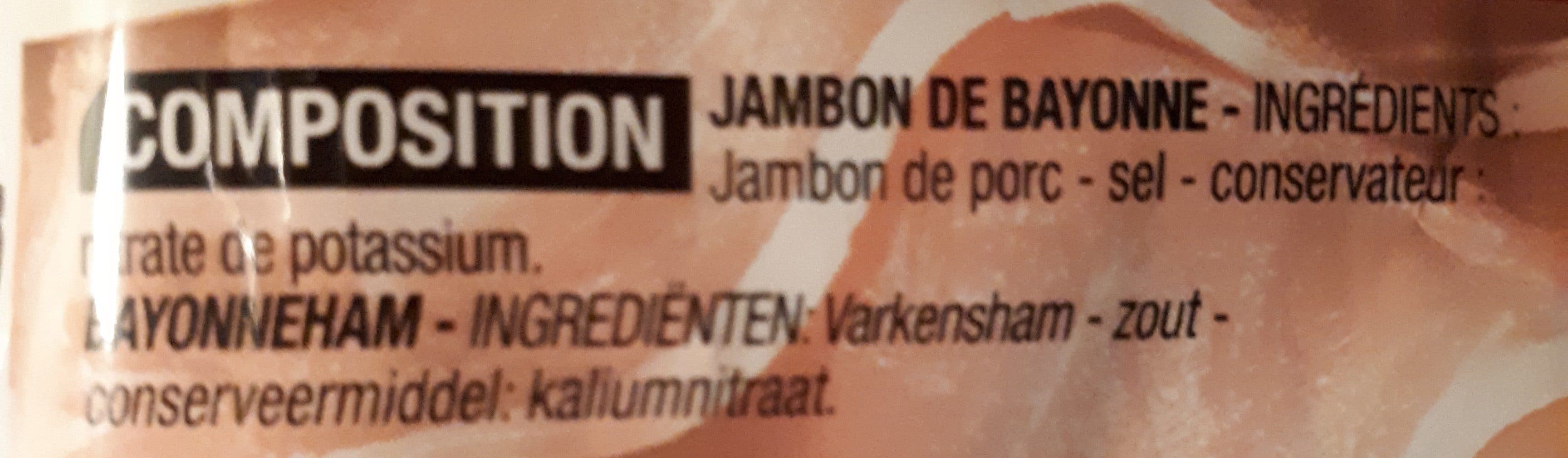 Cora Jambon de Bayonne packshot