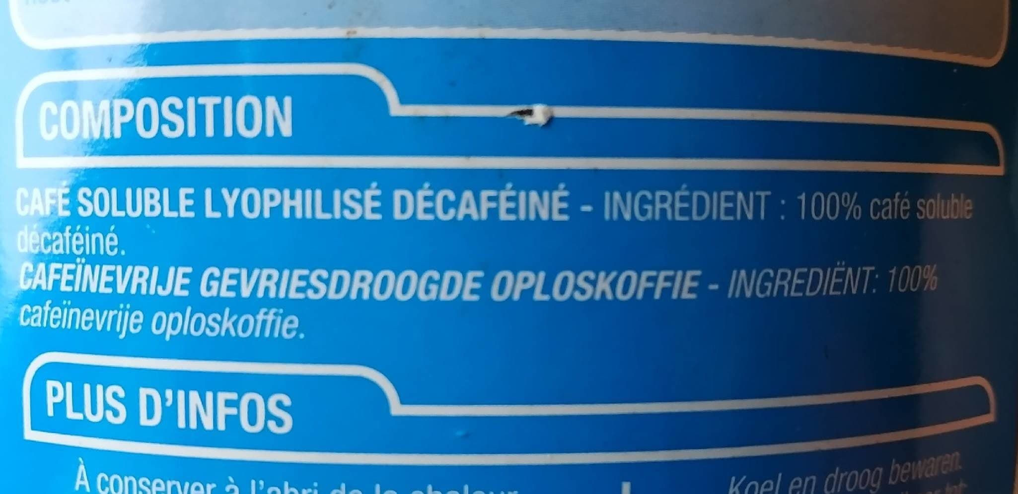 Cora Café filtre décaféiné packshot