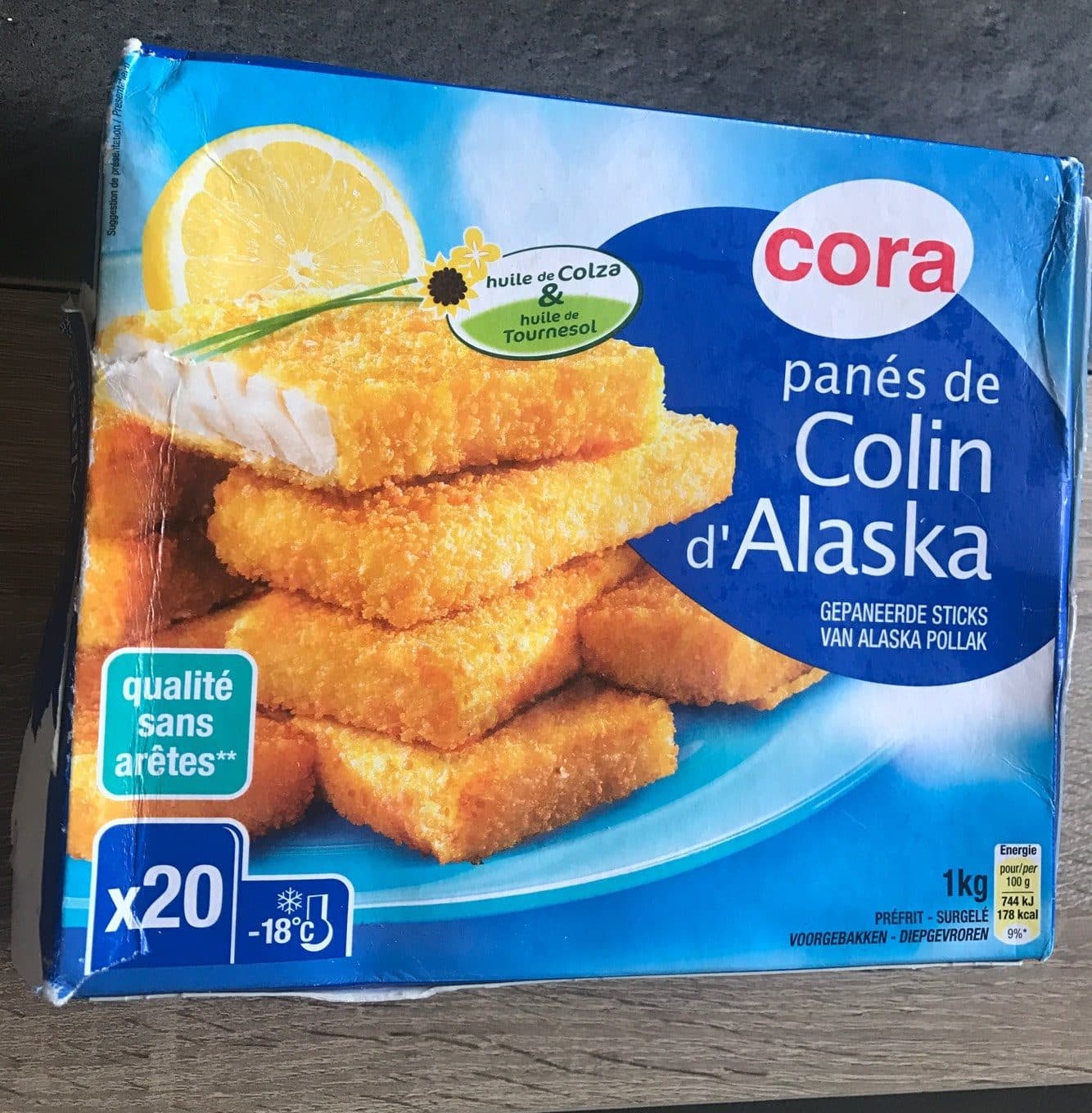 Cora Panés de colin , 1kg packshot