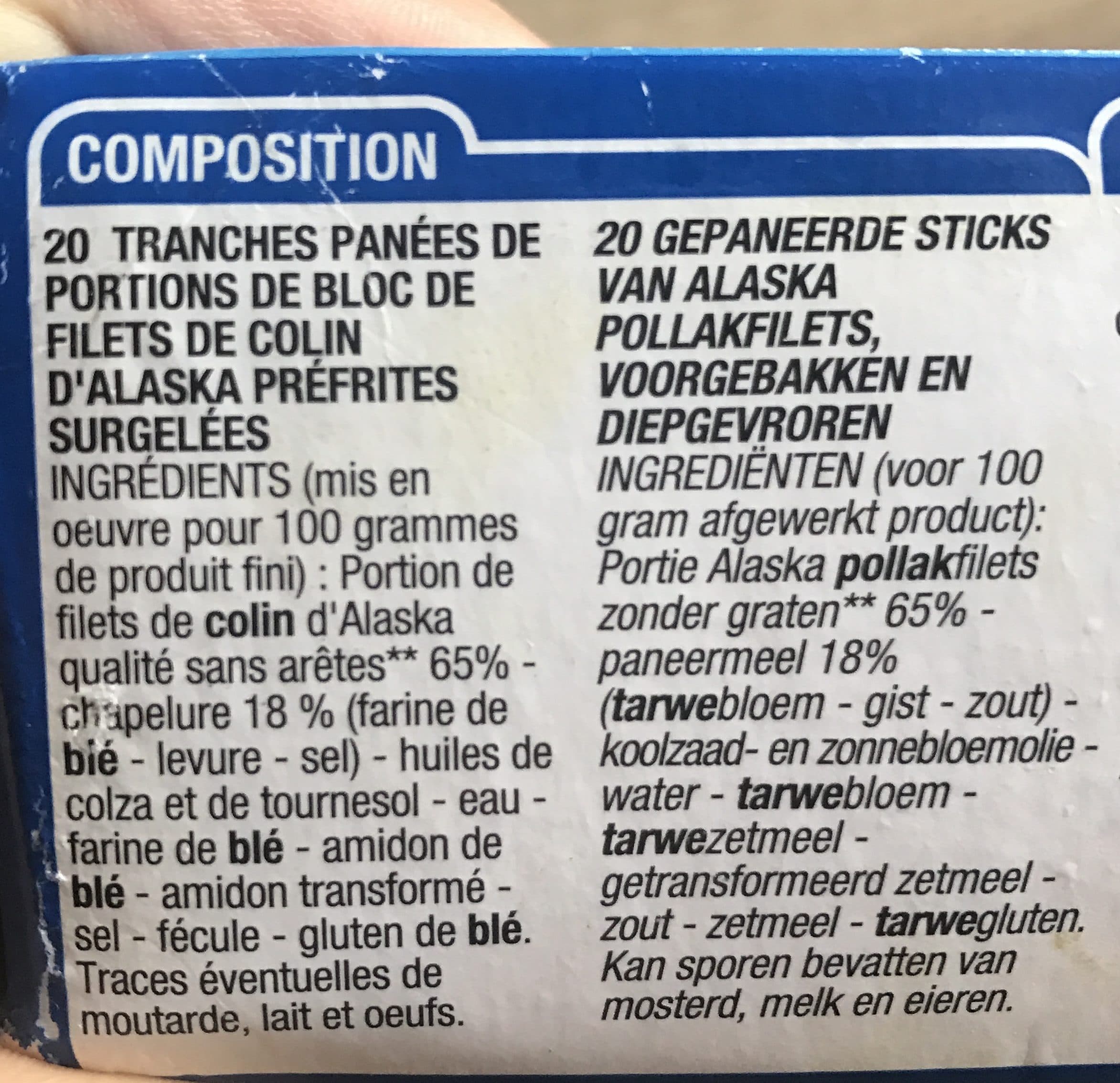 Cora Panés de colin , 1kg packshot