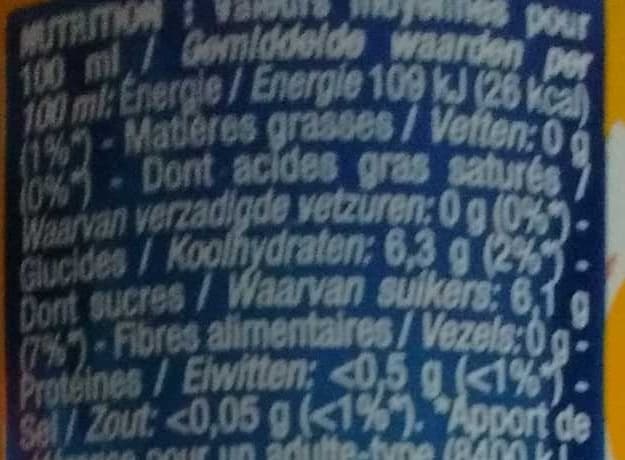 Cora Thé glacé Pêche packshot